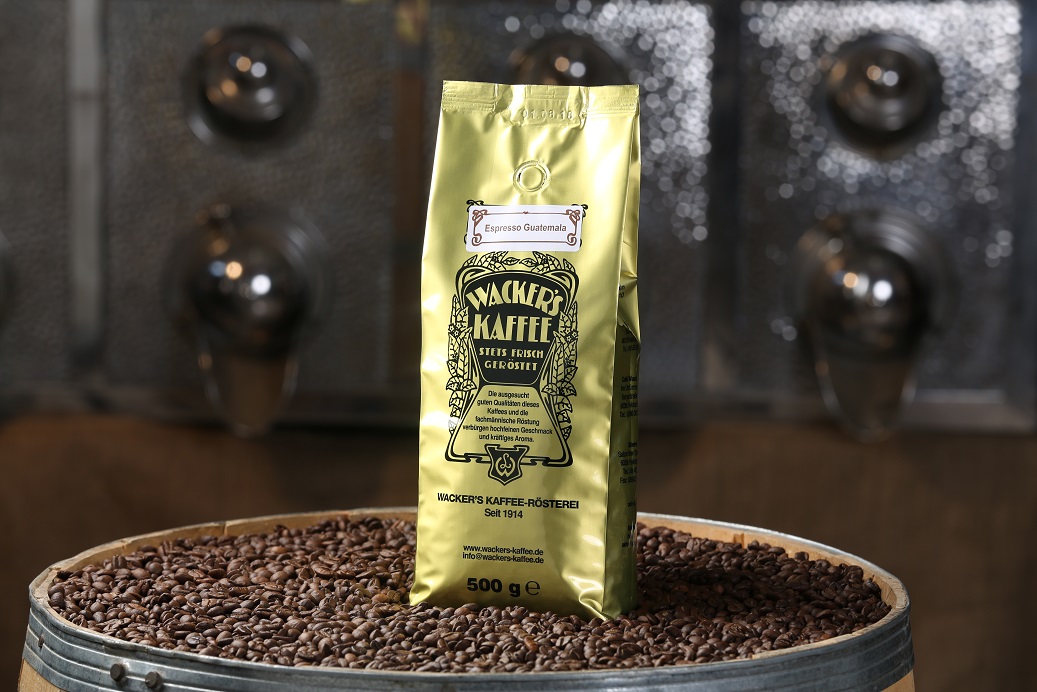 Wacker's Kaffee Espresso Guatemala Bohnen